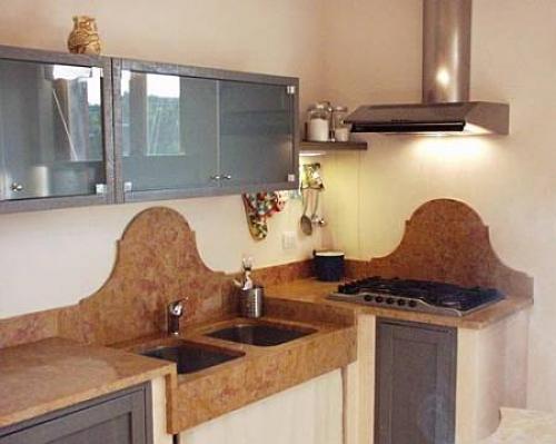 Lavello – Top in granito Madura Gold